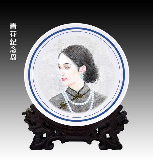 当代著名书画家刘超群老师景德镇陶瓷产品赏析